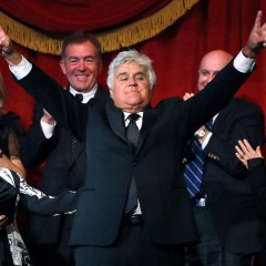 Jay Leno, the King of Late Night, gets his laugh lines at Mark Twain Prize ceremony